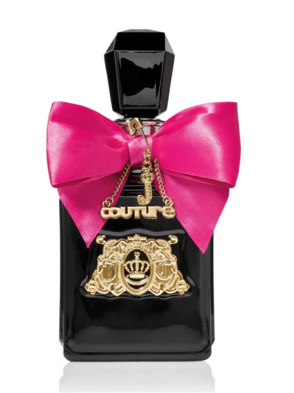 Juicy Couture Black & Hot Pink Bow-Accent Women's